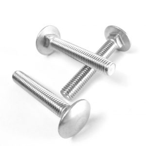 Schloßschrauben Flachrundschrauben DIN 603 M5 Edelstahl V2A Rostfrei VA